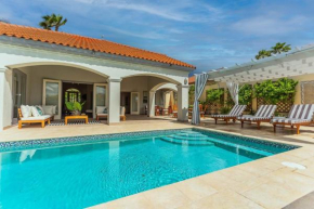 Luxury Pool Villa with View Cabana BBQ 3minBeach in Tierra del Sol